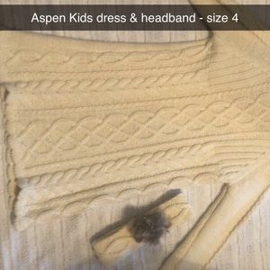 Aspen Kids Sweater Dress - Size 4